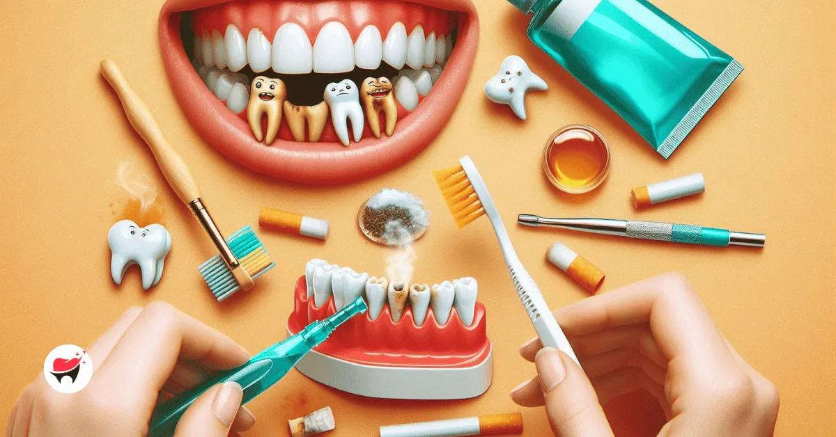 How to Remove Nicotine Stains from Teeth?